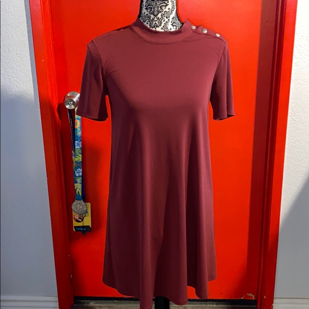 BCBGeneration burgundy dress